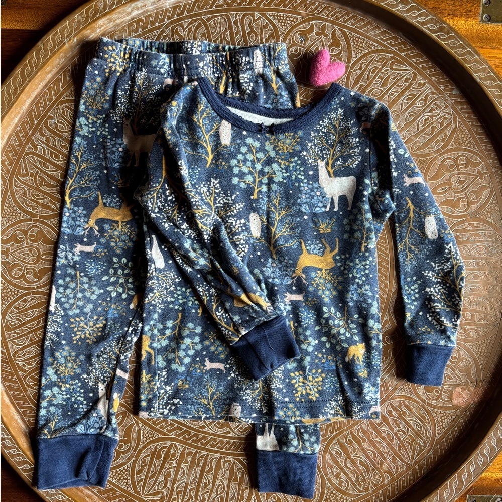 Pajama Set with magical forest theme